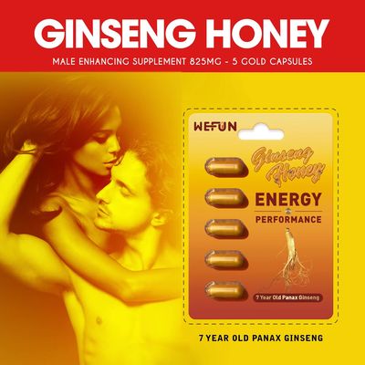 Ginseng Honey Mens Erection Pills 5 Pillenginseng Honey Packet